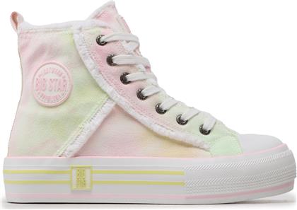 SNEAKERS LL274177 WHITE/PINK/YELLOW BIG STAR