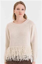 ΓΥΝΑΙΚΕΙΑ ΠΛΕΚΤΗ ΜΠΛΟΥΖΑ ΜΕ ΚΡΟΣΣΙΑ ΣΤΟ ΚΑΤΩ ΜΕΡΟΣ - 20-131383-0 ΚΡΕΜ BILL COST