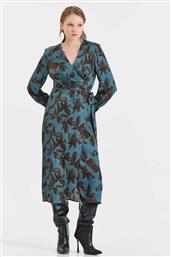 ΓΥΝΑΙΚΕΙΟ MIDI ΦΟΡΕΜΑ ΚΡΟΥΑΖΕ ΜΕ FLORAL PRINT - 10-342437-0 ΚΑΦΕ BILL COST