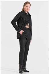 ΓΥΝΑΙΚΕΙΟ ΠΑΝΤΕΛΟΝΙ ΜΕ ΕΛΑΣΤΙΚΗ ΜΕΣΗ ΚΑΙ SUEDE ΥΦΗ - 10-020012-0 ΜΑΥΡΟ BILL COST