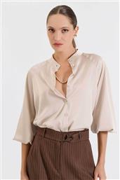 ΓΥΝΑΙΚΕΙΟ ΠΟΥΚΑΜΙΣΟ ΣΑΤΕΝ ΜΕ ΜΑΟ ΓΙΑΚΑ - 10-050486-0 ΚΡΕΜ BILL COST