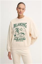 ΜΠΛΟΥΖΑ FRESH TAKE CREW ΧΡΩΜΑ: ΜΠΕΖ, EBJFT00137 BILLABONG