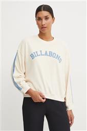 ΜΠΛΟΥΖΑ NEW SCHOOL CREW ΧΡΩΜΑ: ΜΠΕΖ, ABJFT00461 BILLABONG