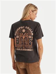 T-SHIRT EBJZT00496 ΜΑΥΡΟ OVERSIZE BILLABONG