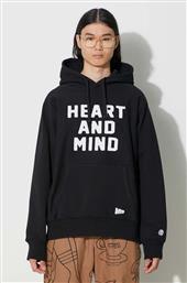 ΦΟΥΤΕΡ HEART AND MIND POPOVER ΧΡΩΜΑ: ΜΑΥΡΟ, ΜΕ ΚΟΥΚΟΥΛΑ, B23433 BILLIONAIRE BOYS