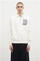 ΒΑΜΒΑΚΕΡΗ ΜΠΛΟΥΖΑ COLLEGE QUARTER ZIP ΧΡΩΜΑ: ΜΠΕΖ, B24343 BILLIONAIRE BOYS