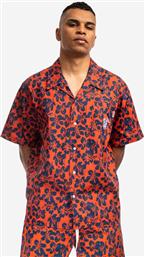 ΒΑΜΒΑΚΕΡΟ ΠΟΥΚΑΜΙΣΟ HIBISCUS CAMO S/S BOWLING SHIRT ΑΝΔΡΙΚΟ, ΧΡΩΜΑ: ΚΟΚΚΙΝΟ F30 BILLIONAIRE BOYS