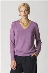 ΓΥΝΑΙΚΕΙΑ ΠΛΕΚΤΗ ΜΠΛΟΥΖΑ ΜΕ V ΛΑΙΜΟΚΟΨΗ - 4925267980 ΜΟΒ BILLY SABBADO