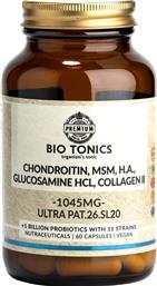 ULTRA PAT (GLUCOSAMINE & CHONDROITIN COMPLEX 1045MG) ΣΥΜΠΛΗΡΩΜΑ ΔΙΑΤΡΟΦΗΣ ΓΙΑ ΤΗ ΔΙΑΤΗΡΗΣΗ ΤΗΣ ΥΓΕΙΑΣ ΤΩΝ ΑΡΘΡΩΣΕΩΝ 60VEG.CAPS BIO TONICS