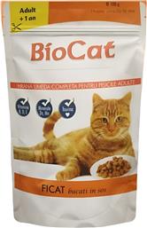 ΦΑΚΕΛΑΚΙ ΓΑΤΑΣ ΣΥΚΩΤΙ (100GR) BIOCAT