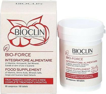 BIO-FORCE FOOD SUPPLEMENT FOR HAIR ΣΥΜΠΛΗΡΩΜΑ ΔΙΑΤΡΟΦΗΣ ΓΙΑ ΤΗΝ ΚΑΛΗ ΥΓΕΙΑ ΤΩΝ ΜΑΛΛΙΩΝ 60TABS BIOCLIN