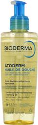 ATODERM HUILE DE DOUCHE SOOTHING LIPID REPLENISHING BODY, FACE & HANDS CLEANSING OIL ΕΛΑΙΩΔΕΣ ΑΦΡΟΛΟΥΤΡΟ ΓΙΑ ΣΩΜΑ, ΠΡΟΣΩΠΟ & ΧΕΡΙΑ ΓΙΑ ΞΗΡΗ, ΠΟΛΥ ΞΗΡΗ & ΕΡΕΘΙΣΜΕΝΗ ΕΠΙΔΕΡΜΙΔΑ 200ML BIODERMA