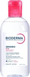 SENSIBIO H2O MICELLAR WATER ΜΙΚΥΛΛΙΑΚΟ ΝΕΡΟ ΚΑΘΑΡΙΣΜΟΥ & ΝΤΕΜΑΚΙΓΙΑΖ ΠΡΟΣΩΠΟΥ & ΜΑΤΙΩΝ ΓΙΑ ΕΥΑΙΣΘΗΤΕΣ ΕΠΙΔΕΡΜΙΔΕΣ 250ML BIODERMA
