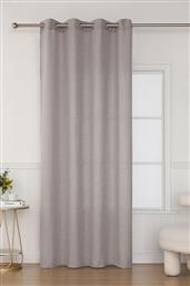 ΚΟΥΡΤΙΝΑ ΜΕ ΤΡΟΥΚΣ ΒΙΟΚΑΡΠΕΤ FELICIA UK01-13 ΓΚΡΙ 140X285CM BIOKARPET HOME