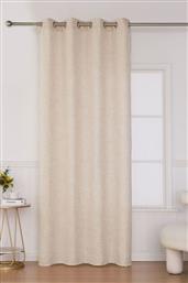 ΚΟΥΡΤΙΝΑ ΜΕ ΤΡΟΥΚΣ ΒΙΟΚΑΡΠΕΤ FLAVIA TW04-03 ΕΚΡΟΥ 140X285CM BIOKARPET HOME