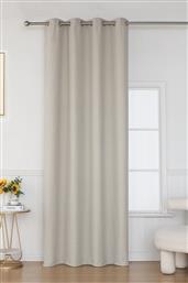 ΚΟΥΡΤΙΝΑ ΜΕ ΤΡΟΥΚΣ ΒΙΟΚΑΡΠΕΤ SONIA 7000-02 ΕΚΡΟΥ140X270CM BIOKARPET HOME
