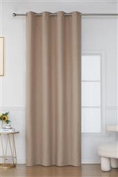 ΚΟΥΡΤΙΝΑ ΜΕ ΤΡΟΥΚΣ ΒΙΟΚΑΡΠΕΤ SONIA 7000-03 ΜΠΕΖ 140X270CM BIOKARPET HOME