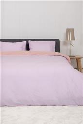 ΠΑΠΛΩΜΑΤΟΘΗΚΗ ΥΠΕΡΔΙΠΛΗ VIEW LILAC/POWDER ΣΕΤ 3TMX (225X245CM) BIOKARPET HOME