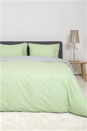 ΣΕΤ ΣΕΝΤΟΝΙΑ KING SIZE ΒΙΟΚΑΡΠΕΤ HOME VIEW LIME/LT GREY ΧΩΡΙΣ ΛΑΣΤΙΧΟ 270Χ280CM BIOKARPET HOME