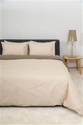 ΣΕΤ ΣΕΝΤΟΝΙΑ KING SIZE ΒΙΟΚΑΡΠΕΤ HOME VIEW NATURAL/GREIZE 270Χ280CM BIOKARPET HOME