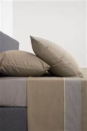 ΣΕΤ ΣΕΝΤΟΝΙΑ ΜΟΝΑ ΒΙΟΚΑΡΠΕΤ HOME VIEW GREIZE/GREY 170Χ260CM BIOKARPET HOME