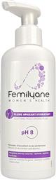 FEMILYANE WOMEN'S HEALTH SOOTHING MOISTURISING FLUID PH8, ΚΑΤΑΠΡΑΥΝΤΙΚΟ ΕΝΥΔΑΤΙΚΟ ΥΓΡΟ ΚΑΘΑΡΙΣΜΟΥ ΓΙΑ ΤΗΝ ΕΥΑΙΣΘΗΤΗ ΠΕΡΙΟΧΗ 200ML BIORGA