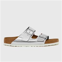 ARIZONA BIRKO-FLOR SLIDES ΣΕ ΑΣΗΜΙ BIRKENSTOCK