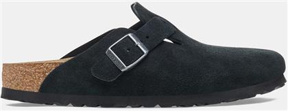 BOSTON SUEDE BLACK 35-50 REGULAR ΠΑΠΟΥ (9000211857-1469) BIRKENSTOCK