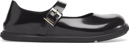 ΔΕΡΜΑΤΙΝΕΣ ΜΠΑΛΑΡΙΝΕΣ MANTOVA DROPLET BUCKLE ΧΡΩΜΑ: ΜΑΥΡΟ, 1030140 BIRKENSTOCK