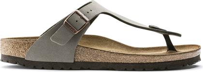 ΓΥΝΑΙΚΕΙΕΣ ΑΝΑΤΟΜΙΚΕΣ ΠΑΝΤΟΦΛΕΣ GIZEH BIRKO-FLOR STONE NUBUCK 0043391 REGULAR FIT BIRKENSTOCK