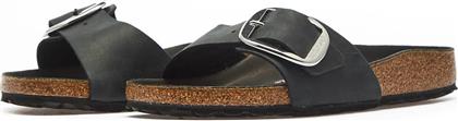 LEATHER MADRID BIG BUCKLE LEOI BLACK HEX 1006523003543 - BRK.BLACK BIRKENSTOCK