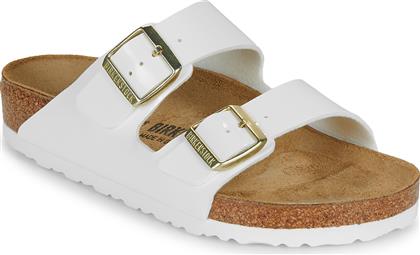 MULES ARIZONA BF PATENT WHITE BIRKENSTOCK