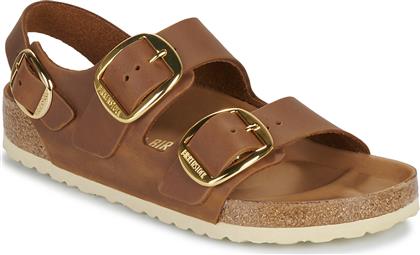 MULES MILANO BIG BUCKLE LEOI COGNAC HEX BIRKENSTOCK