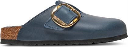 ΠΑΝΤΟΦΛΕΣ BOSTON BB SHEARLING LEOI 1028014 ΣΚΟΥΡΟ ΜΠΛΕ BIRKENSTOCK