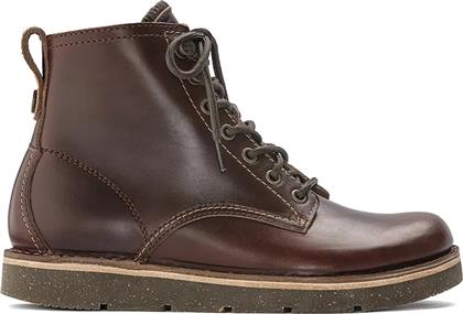 ΨΗΛΑ ΔΕΡΜΑΤΙΝΑ ΠΑΠΟΥΤΣΙΑ BIRMINGHAM LACE MID M ΧΡΩΜΑ: ΚΑΦΕ, 1023698 BIRKENSTOCK