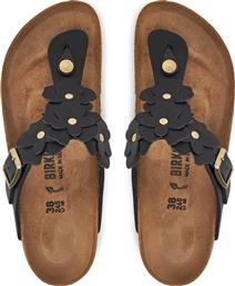 ΣΑΓΙΟΝΑΡΕΣ GIZEH FLOWERS 1026719 ΜΑΥΡΟ BIRKENSTOCK