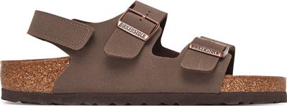 ΣΑΝΔΑΛΙΑ MILANO AS KIDS 1029375 D ΚΑΦΕ BIRKENSTOCK