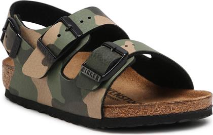 ΣΑΝΔΑΛΙΑ MILANO KINDER 1017377 ΠΡΑΣΙΝΟ BIRKENSTOCK από το EPAPOUTSIA