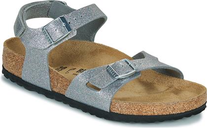 ΣΑΝΔΑΛΙΑ RIO AS KIDS BF SPARKLING SILVER BIRKENSTOCK