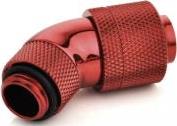 CONNECTOR 45 DEGREE 1/4 INCH TO 16/13MM ROTATING BLOOD RED BITSPOWER από το e-SHOP
