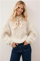 ΠΟΥΛΟΒΕΡ ΜΕ ΠΡΟΣΘΗΚΗ ΜΑΛΛΙΟΥ ROSSO ΧΡΩΜΑ: ΜΠΕΖ, ROSSO KREMOWY BIZUU