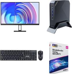 BUNDLE MINI DESKTOP MP200 (CORE I5-12450H/16GB/1TB SSD/UHD GRAPHICS/ WINDOWS 11 PRO) + XIAOMI MONITOR A24I 24 FHD 100HZ 6MS IPS + ΠΛΗΚΤΡΟΛΟΓΙΟ ΠΟΝΤΙΚΙ ALCATROZ + ANTIVIRUS BITDEFENDER BLACKVIEW