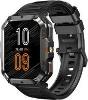 MULTI-FUNCTION SMARTWATCH WITH FLASHLIGHT COMPASS BT CALL&HEALTH MANAGEMENT BLACK W70PRO- BLACKVIEW