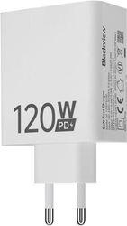 TYPE-C GAN POWER ADAPTER 120W WHITE BV-PA-120W BLACKVIEW