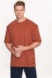 T-SHIRT 20715027 ΚΑΦΕ RELAXED FIT BLEND από το MODIVO