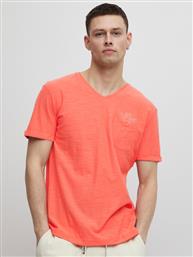 T-SHIRT 20715337 ΚΟΚΚΙΝΟ REGULAR FIT BLEND