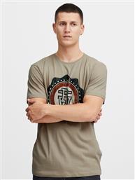 T-SHIRT 20715769 ΜΠΕΖ REGULAR FIT BLEND