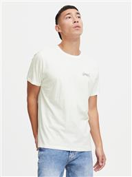 T-SHIRT 20716513 ΛΕΥΚΟ REGULAR FIT BLEND