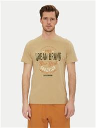 T-SHIRT 20717759 ΜΠΕΖ REGULAR FIT BLEND