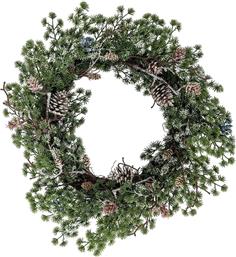 ΧΡΙΣΤΟΥΓΕΝΝΙΑΤΙΚΟ ΣΤΕΦΑΝΙ CEDAR WREATH 50 X 11 CM ΧΡΩΜΑ: ΠΡΑΣΙΝΟ BLOOMINGVILLE